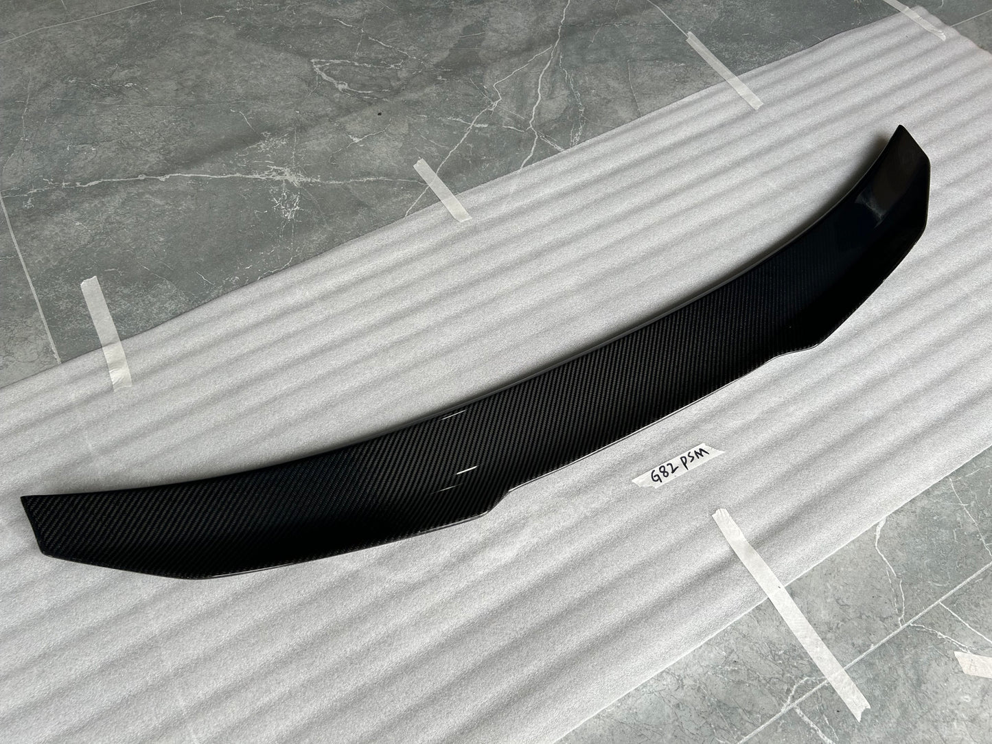 For BMW M4 G82 Coupe PSM Style Rear Ductail Spoiler 2020-2024