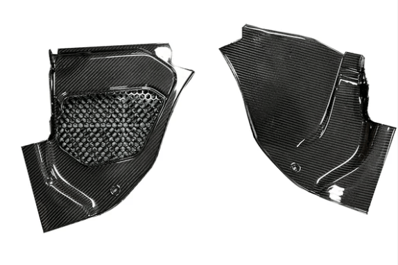 For BMW M5 F90 4 Door Dry Carbon OE Style Engine Side Panel 2018-2023