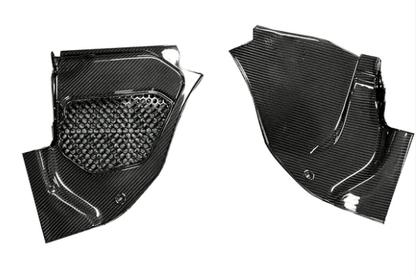 For BMW M5 F90 4 Door Dry Carbon OE Style Engine Side Panel 2018-2023