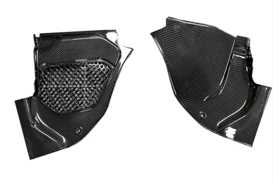 For BMW M5 F90 4 Door Dry Carbon OE Style Engine Side Panel 2018-2023