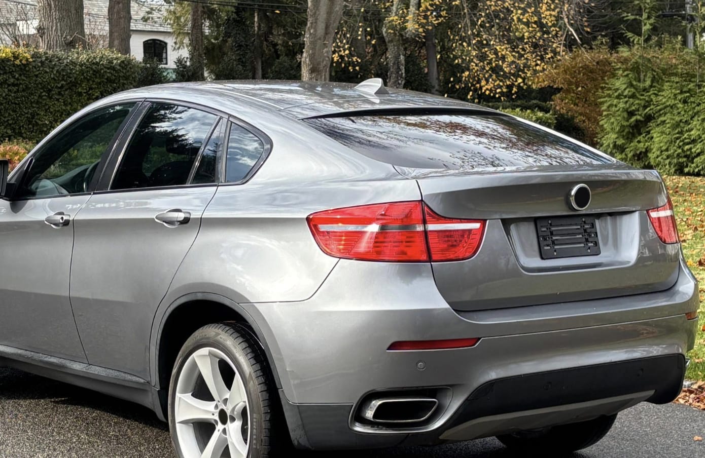 For BMW X6 E71 PSM Style Rear Ductail Spoiler Lip 2008-2011