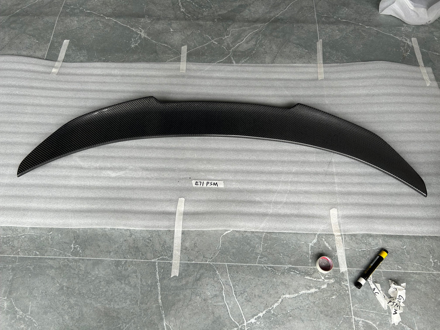 For BMW X6 E71 PSM Style Rear Ductail Spoiler Lip 2008-2011