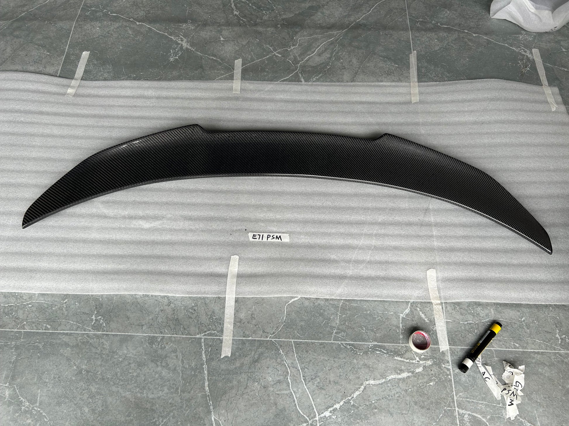 For BMW X6 E71 PSM Style Rear Ductail Spoiler Lip 2008-2011