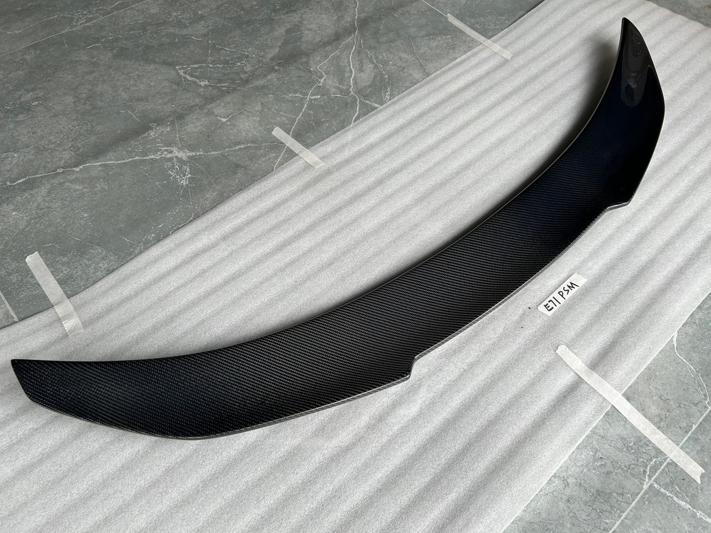 For BMW X6 E71 PSM Style Rear Ductail Spoiler Lip 2008-2011