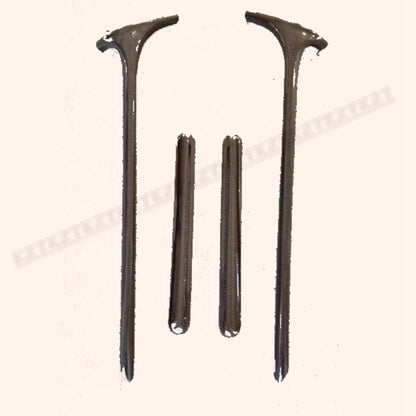 For Brabus G63 G500 G350 A C-Pilla 4pcs Set Dry Carbon Stick On