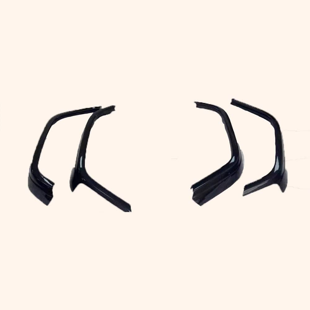 For Brabus G63 G500 G350 Rock-Style G900 Fender Flares 4PCS Dry Carbon Stick On