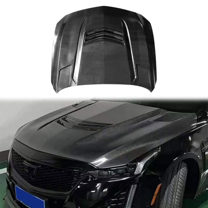 For Caddilac CT5 M Type Front Vented Hood 2020-2026