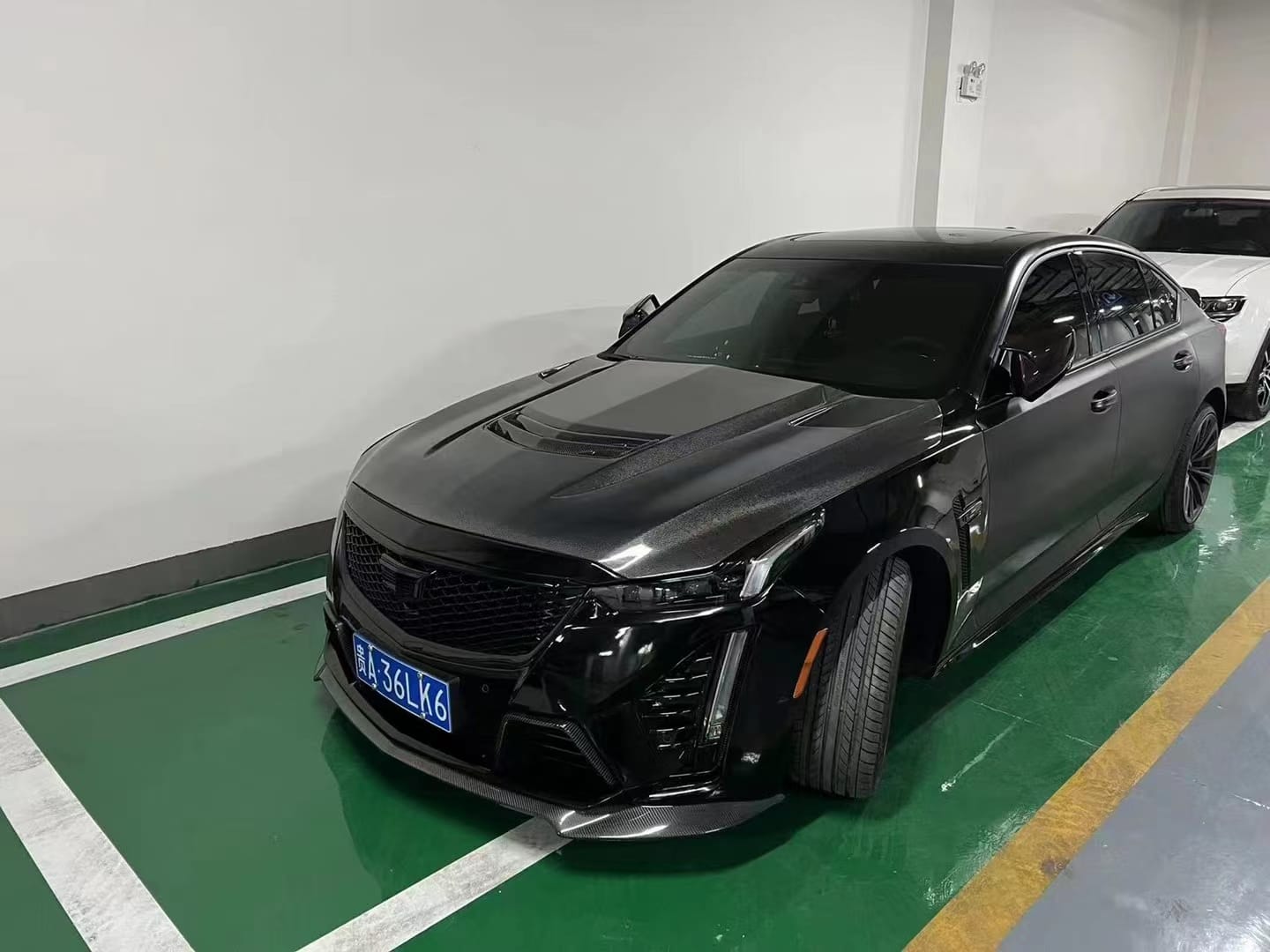 For Caddilac CT5 M Type Front Vented Hood 2020-2026