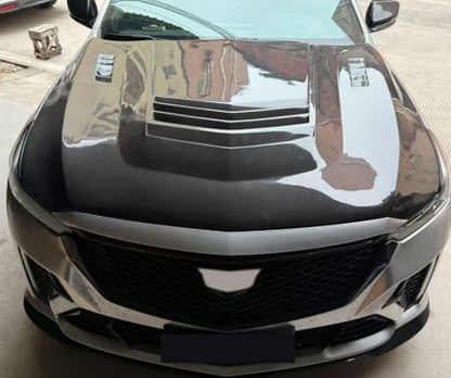 For Caddilac CT5 MN Style Front Vented Hood 2020-2026