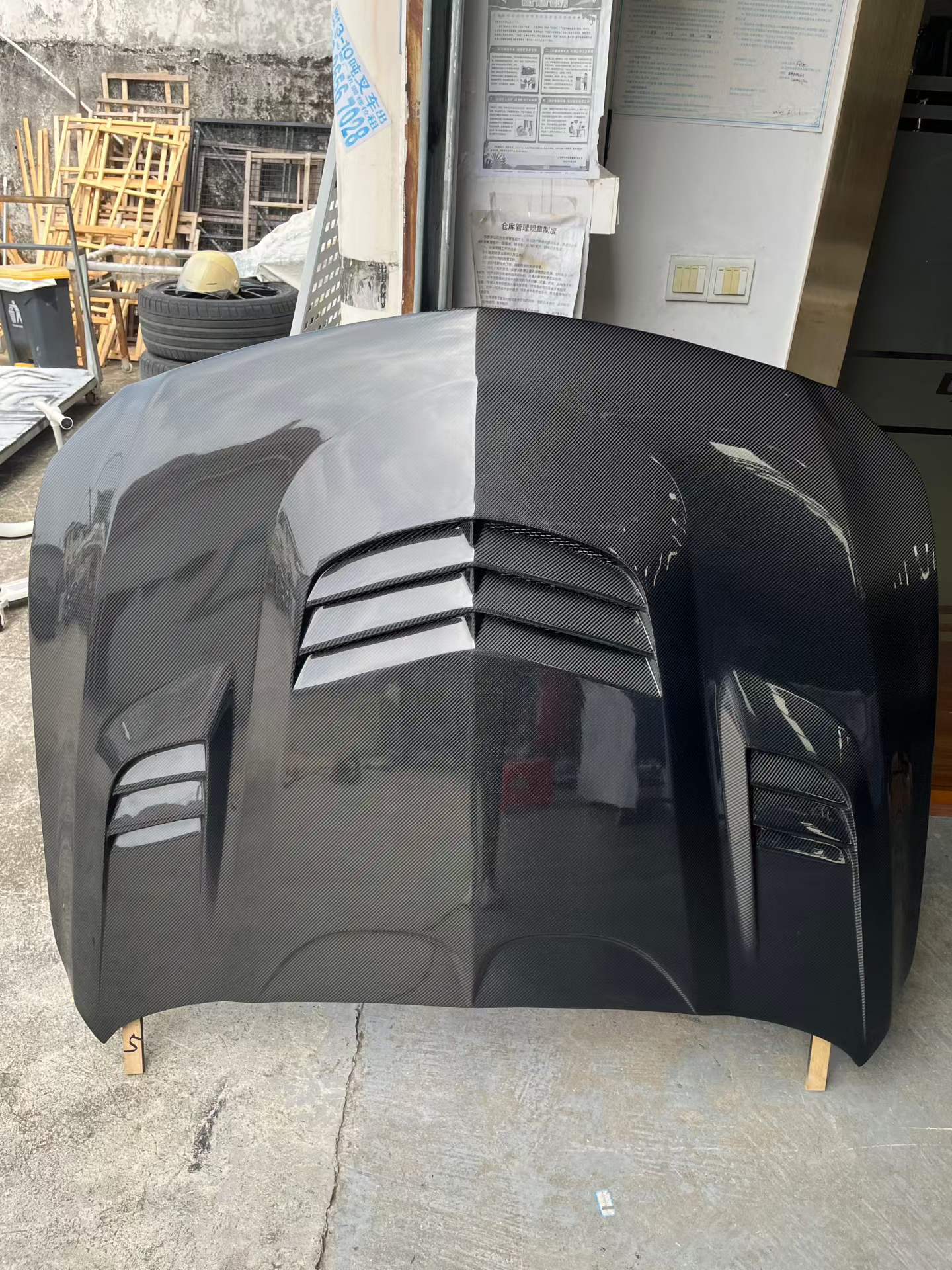 For Caddilac CT5 ROB Style Front Vented Hood 2020-2026