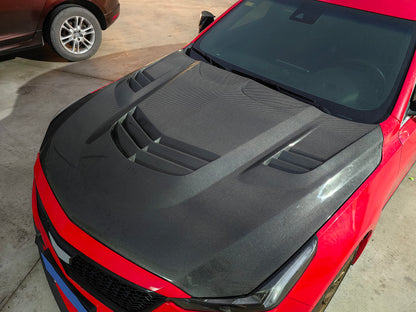 For Caddilac CT5 ROB Style Front Vented Hood 2020-2026