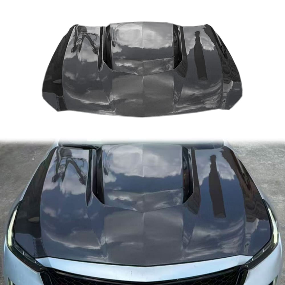 For Caddilac CT5 V2 Style Front Vented Hood 2020-2026