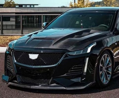 For Caddilac CT5 V3 Style Front Vented Hood 2020-2026