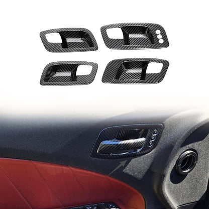 For Charger Base Only 4-Piece Interior Door Handle Trim 2015-2023