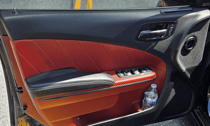 For Charger High Only 4-Piece Interior Door Handle Trim 2015-2023