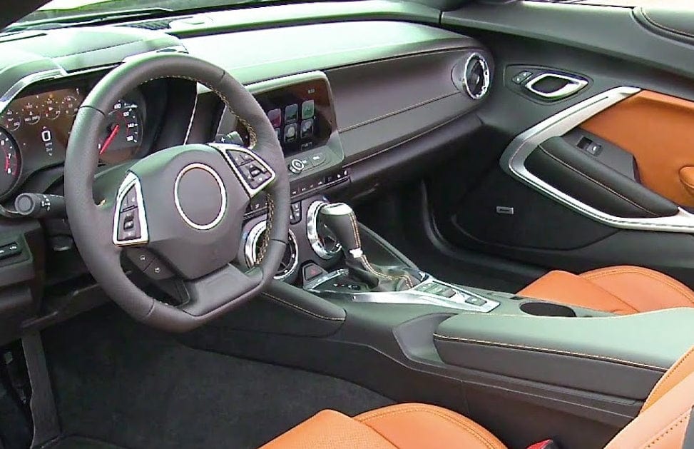 For Chevrolet Camaro 2016-24 Coupe Carbon D Style Steering Wheel Replacement