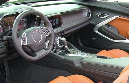 For Chevrolet Camaro 2016-24 Coupe Carbon D Style Steering Wheel Replacement