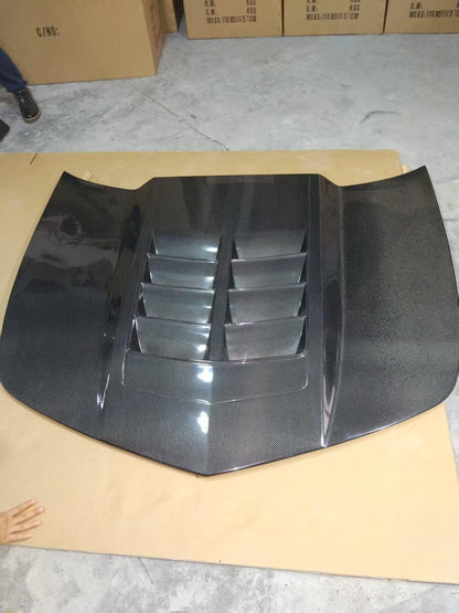 For Chevrolet Camaro WD Style Front Vented Cooling Hood 2010-2015