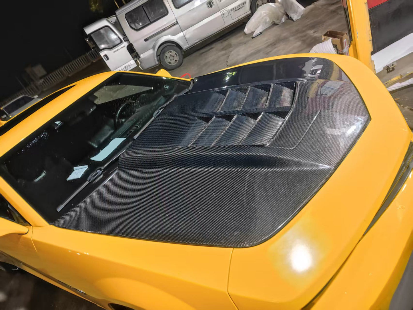 For Chevrolet Camaro WD Style Front Vented Cooling Hood 2010-2015