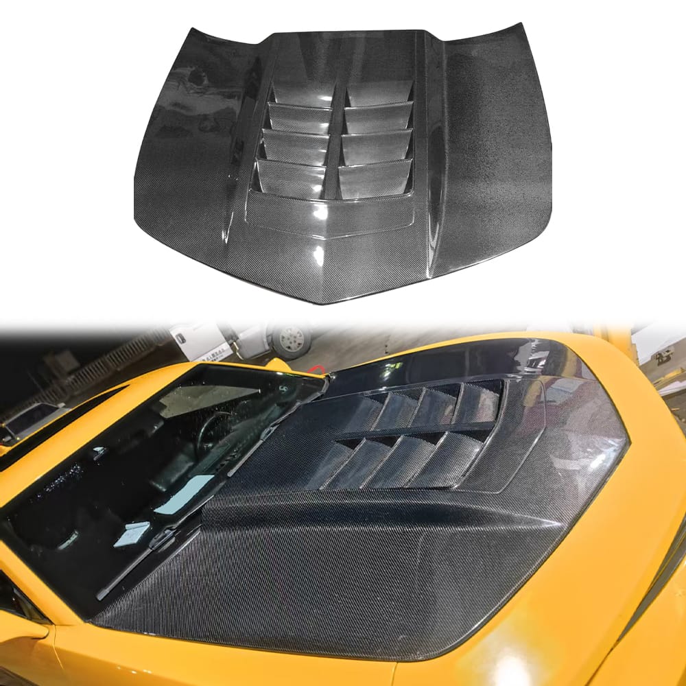 For Chevrolet Camaro WD Style Front Vented Cooling Hood 2010-2015
