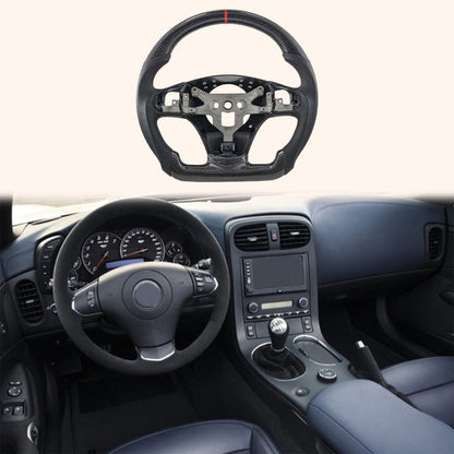 For Chevrolet Corvette C6 12-13 Carbon D Style Steering Wheel Replacement