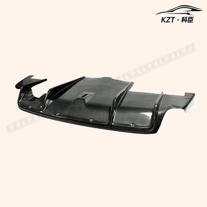 For Civic Fd2 Feels For Honda Rear Diffuser (175X25X85, 4.5Kg) Carbon Fiber Kazento Carbon Parts 车身侧板 FD2-DIF-FEELS-CF
