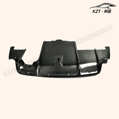 For Civic Fd2 Feels For Honda Rear Diffuser (175X25X85, 4.5Kg) Carbon Fiber Kazento Carbon Parts 车身侧板 FD2-DIF-FEELS-CF