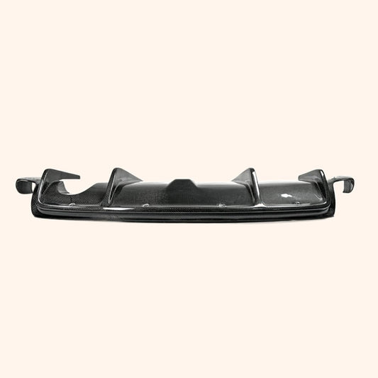 For Civic Fd2 Feels For Honda Rear Diffuser (175X25X85, 4.5Kg) Carbon Fiber Kazento Carbon Parts 车身侧板 FD2-DIF-FEELS-CF