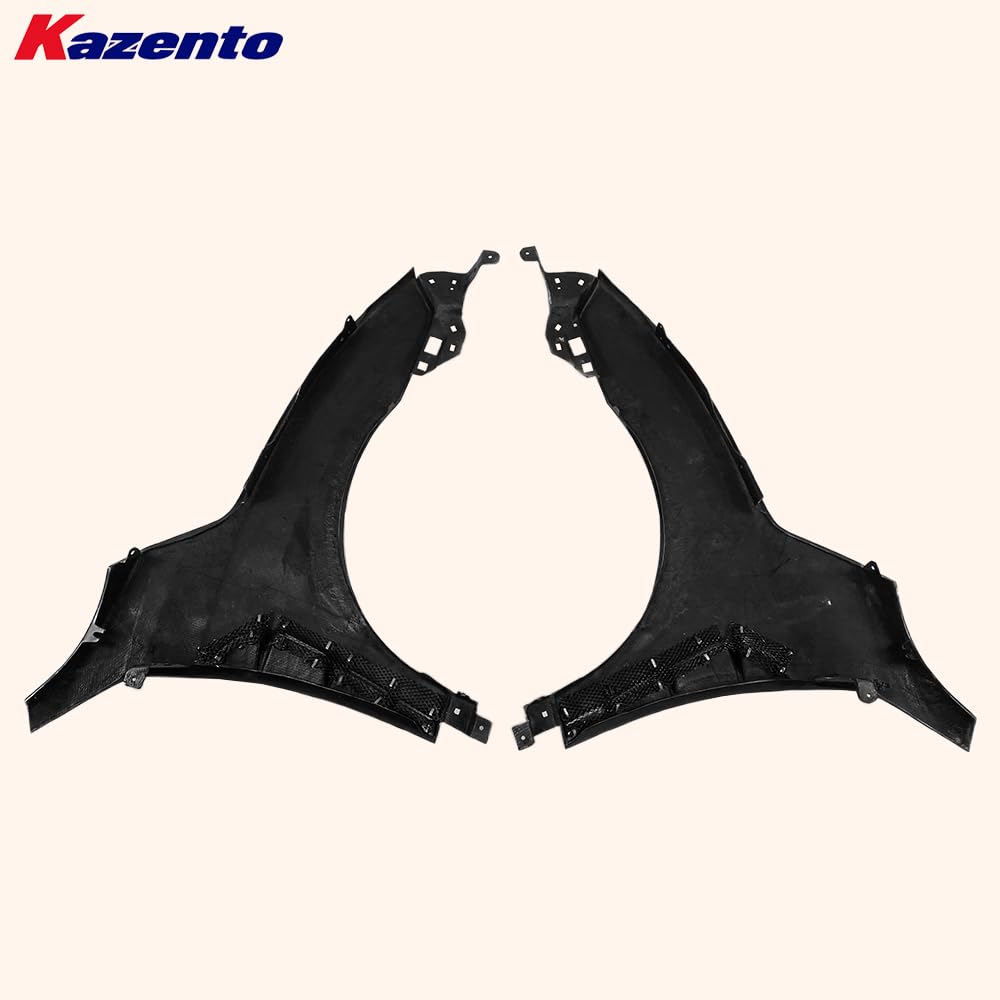 For Civic Fk7 (Fc Si) Vented Type For Honda Front Fender Carbon Fiber Kazento Carbon Parts 车身侧板 FK7-FF-VENT-CF