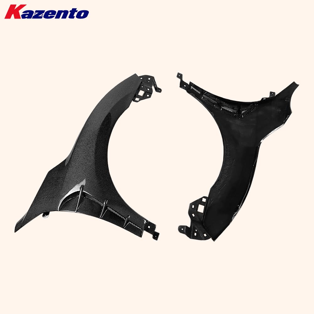 For Civic Fk7 (Fc Si) Vented Type For Honda Front Fender Carbon Fiber Kazento Carbon Parts 车身侧板 FK7-FF-VENT-CF