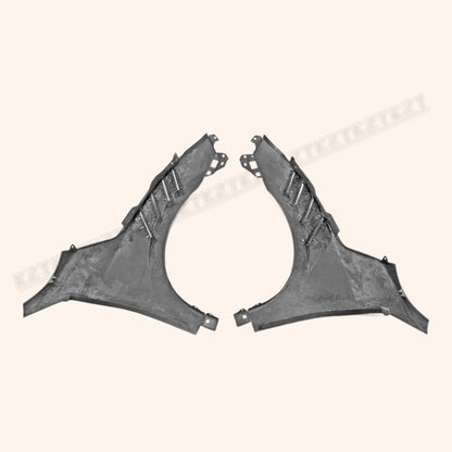 For Civic Fk7 Fc1 Epa Attk Type For Honda Front Vented Fender (With Upper Vent) Carbon Fiber