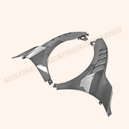 For Civic Fk7 Fc1 Epa Attk Type For Honda Front Vented Fender (With Upper Vent) Carbon Fiber