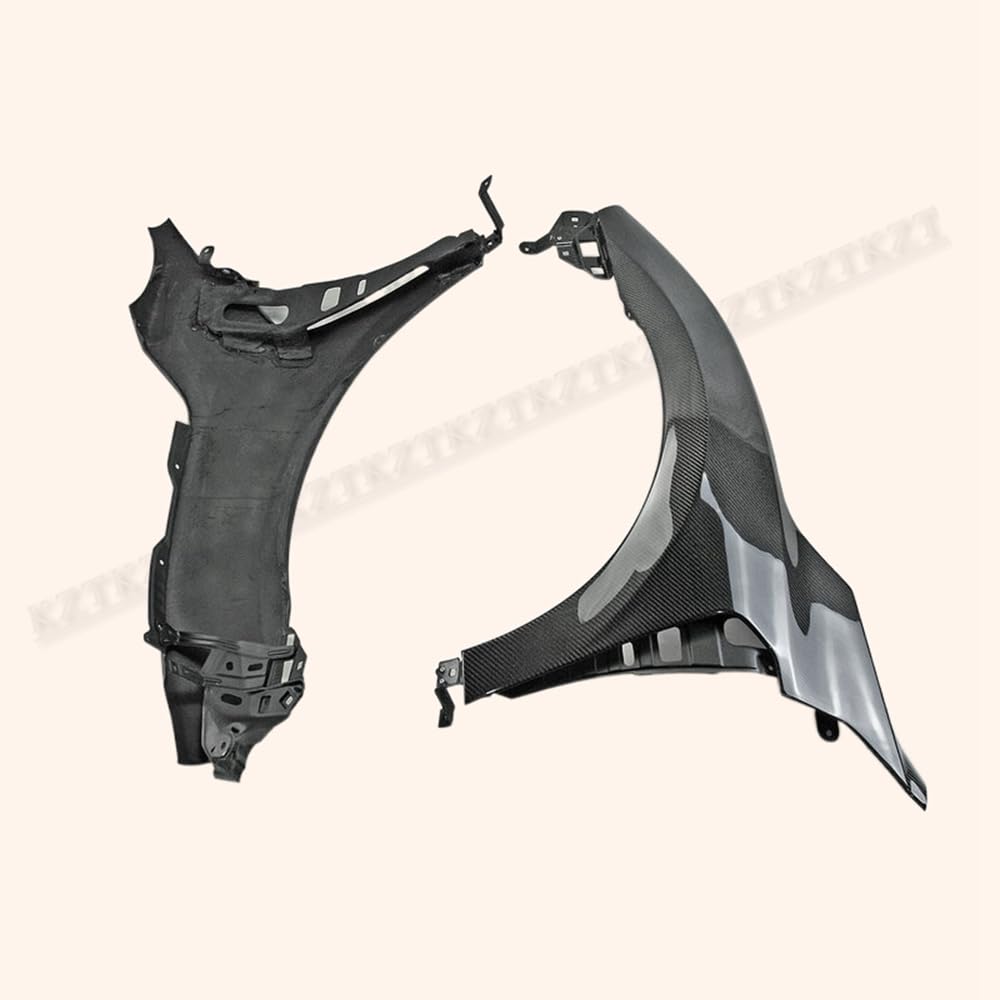 For Civic Fk7 Fk8 Epa For Honda Front Wider Fender (+10Mm) Carbon Fiber Kazento Carbon Parts 车身侧板 FK8-FF-EPA-CF