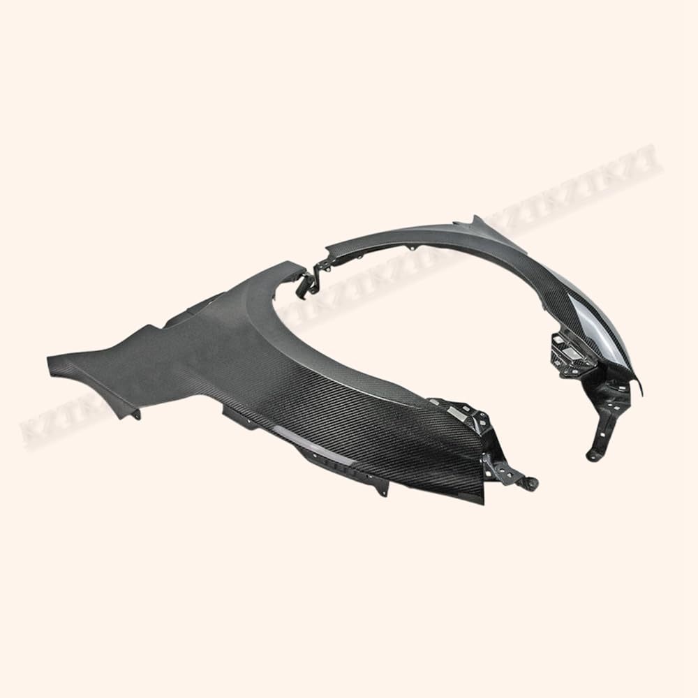 For Civic Fk7 Fk8 Epa For Honda Front Wider Fender (+10Mm) Carbon Fiber Kazento Carbon Parts 车身侧板 FK8-FF-EPA-CF