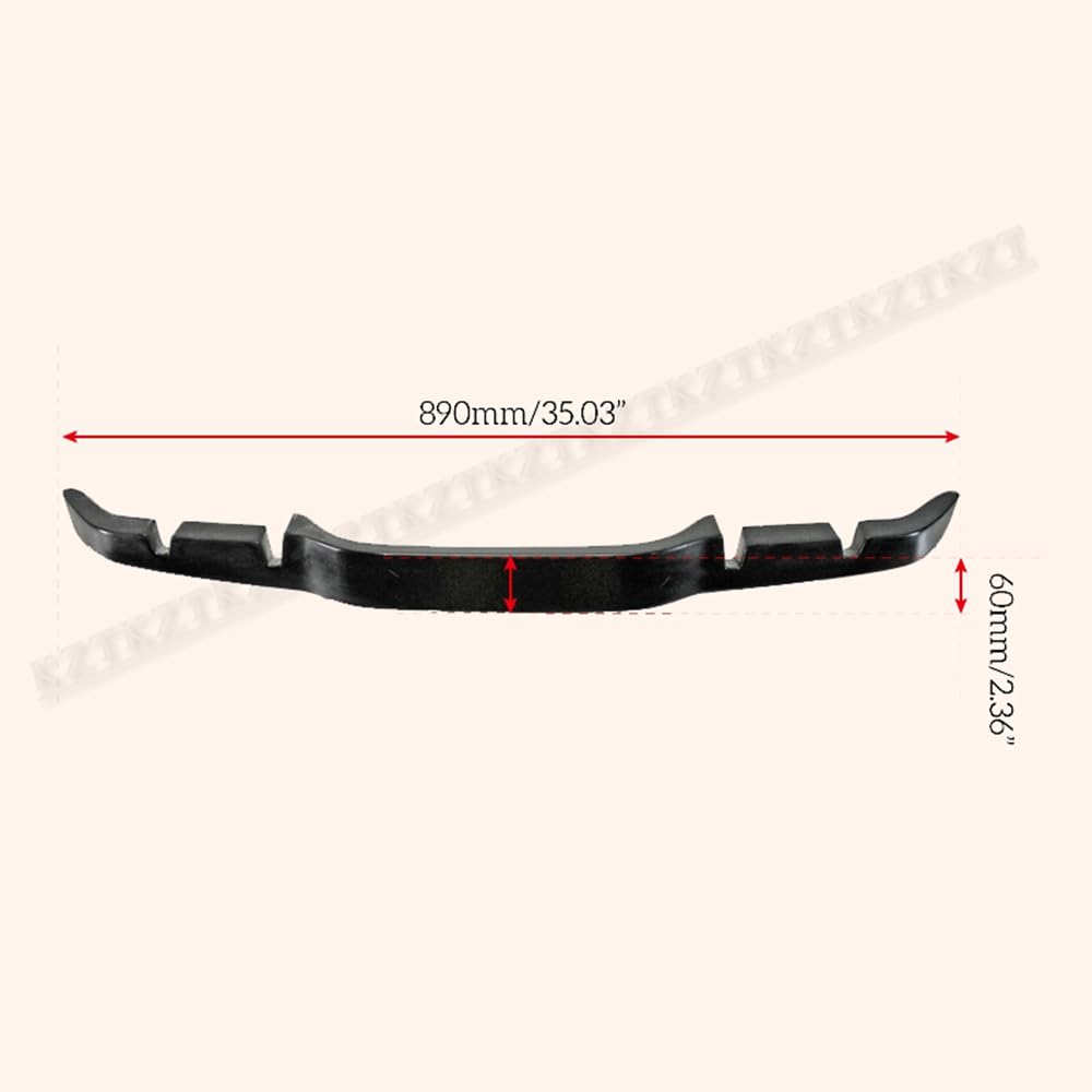 For Civic Fk8 Blz Style For Honda Rear Garnish Fiber Glass Kazento Carbon Parts 车身侧板 FK8-DIF-LOW-BLZ-FRP