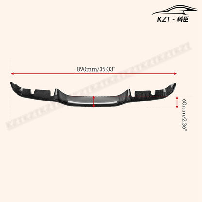 For Civic Fk8 Blz Style Honda Rear Garnish Carbon Fiber Kazento Carbon Parts 车身侧板 FK8-DIF-LOW-BLZ-CF