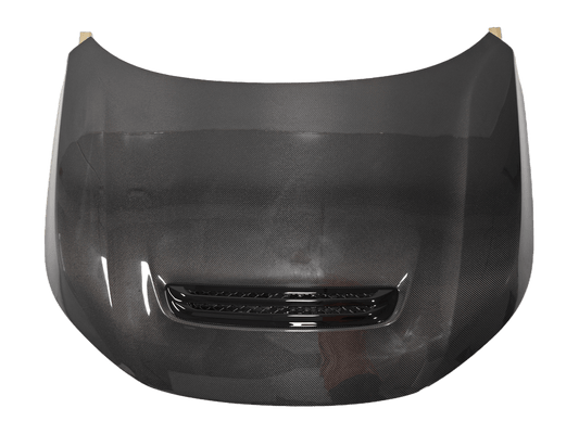 For Civic Type R FL5 2022-2024 Carbon Fiber Hood Bonnet Replacement Kazento Carbon Parts 车身侧板 Carbon Fiber FL5-HOOD-V1-CF