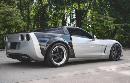 For Corvette C6 KZ Style Rear Fender 2006-2013