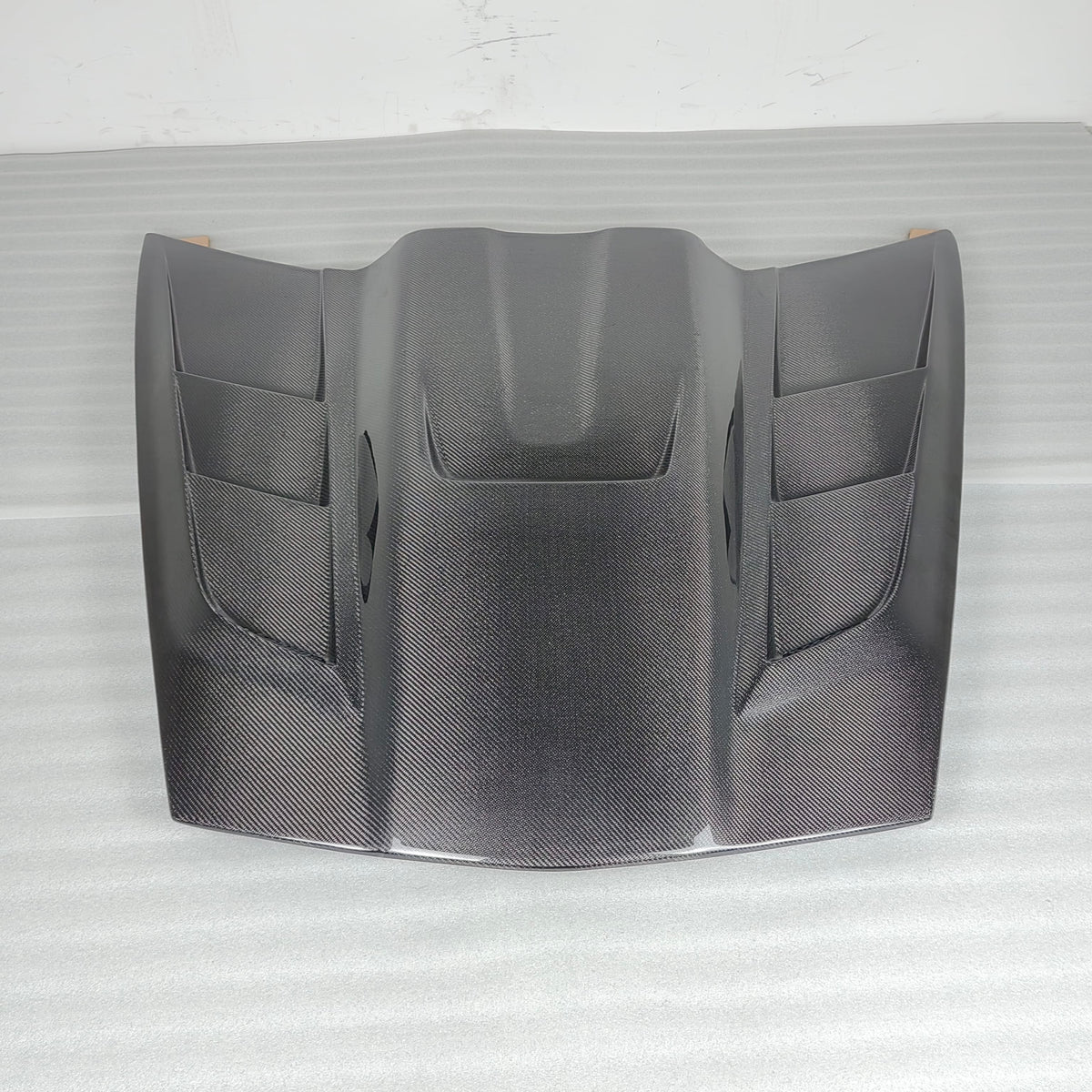 For Corvette C6 KZC Style Front Vented Cooling Hood Bonnet 2006-2013