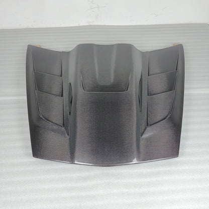 For Corvette C6 KZC Style Front Vented Cooling Hood Bonnet 2006-2013