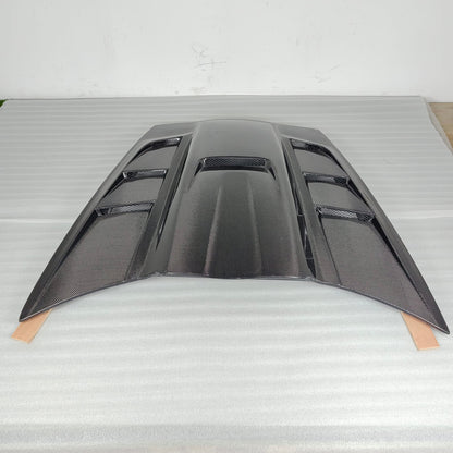 For Corvette C6 KZC Style Front Vented Cooling Hood Bonnet 2006-2013