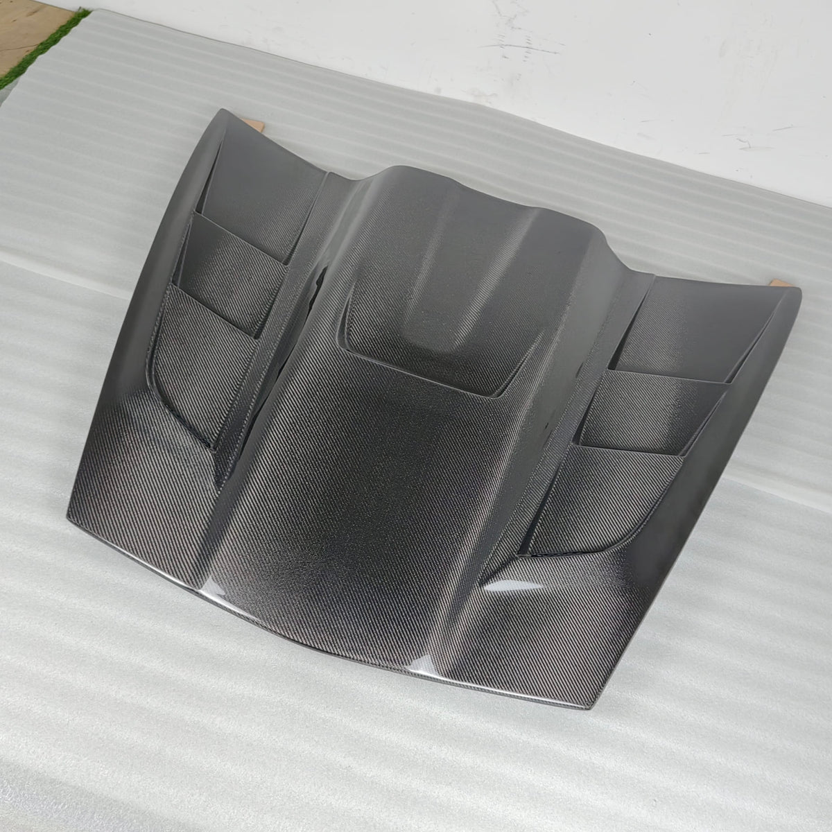 For Corvette C6 KZC Style Front Vented Cooling Hood Bonnet 2006-2013