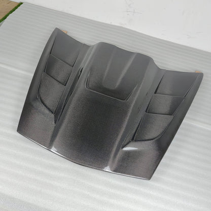 For Corvette C6 KZC Style Front Vented Cooling Hood Bonnet 2006-2013
