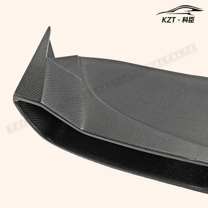 For F55 F56 Mini Cooper Gp3 Style Rear Spoiler (Fit Both 3&5 Doors But Not For S Model) Carbon Fiber Car Body Parts Kits Kazento Carbon Parts 车身侧板 F56-RS-GP3-CF