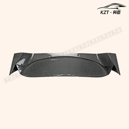 For F55 F56 Mini Cooper Gp3 Style Rear Spoiler (Fit Both 3&5 Doors But Not For S Model) Carbon Fiber Car Body Parts Kits Kazento Carbon Parts 车身侧板 F56-RS-GP3-CF