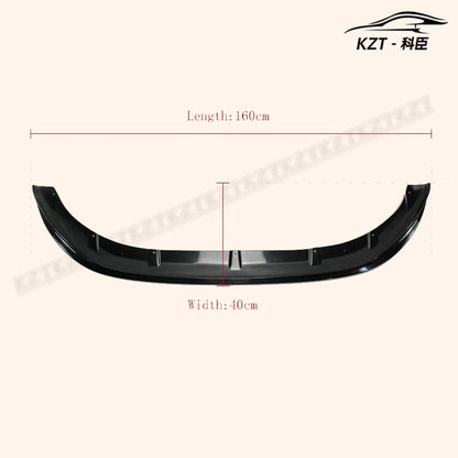 For F56 Mini Cooper Mon Style Front Bumper Lip Chin Splitter Spoiler Fiber Glass Body Kits Kazento Carbon Parts 车身侧板 F56-FL-MON-FRP