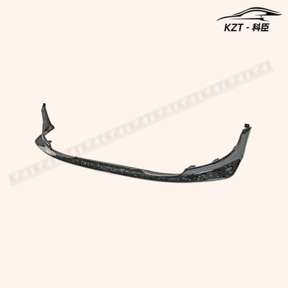 For F56 Mini Cooper S Dag Style Front Bumper Lip (Jcw Front Bumper Only) Chin Splitter Spoiler Carbon Fiber Forged Looks Body Kits Kazento Carbon Parts 车身侧板 F56-FL-DAG-FCF