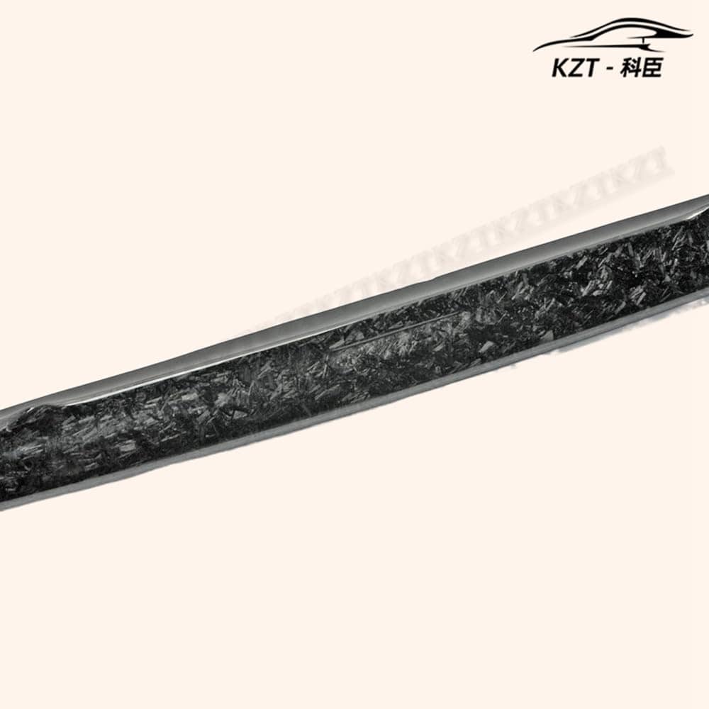 For F56 Mini Cooper S Dag Style Front Bumper Lip (Jcw Front Bumper Only) Chin Splitter Spoiler Carbon Fiber Forged Looks Body Kits Kazento Carbon Parts 车身侧板 F56-FL-DAG-FCF