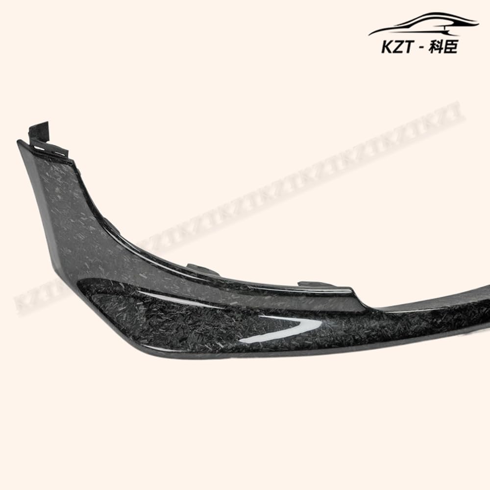For F56 Mini Cooper S Dag Style Front Bumper Lip (Jcw Front Bumper Only) Chin Splitter Spoiler Carbon Fiber Forged Looks Body Kits Kazento Carbon Parts 车身侧板 F56-FL-DAG-FCF