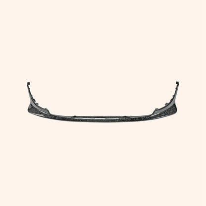 For F56 Mini Cooper S Dag Style Front Bumper Lip (Jcw Front Bumper Only) Chin Splitter Spoiler Carbon Fiber Forged Looks Body Kits Kazento Carbon Parts 车身侧板 F56-FL-DAG-FCF